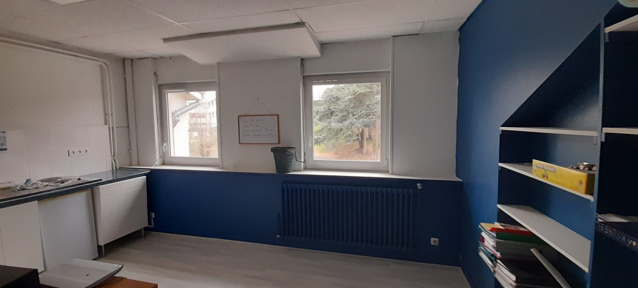 Rénovation d'une école - Bureaux